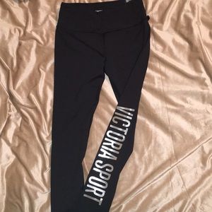 NWT Victoria’s Secret Sport Black Yoga Pants